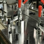 Schweißvorrichtung 2 Roboter