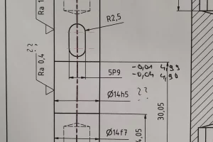 Zeichnung Taumelbohrung