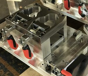 Spannvorrichtung Wechseltisch