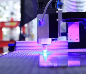 Laserbeschriftung auf Metall